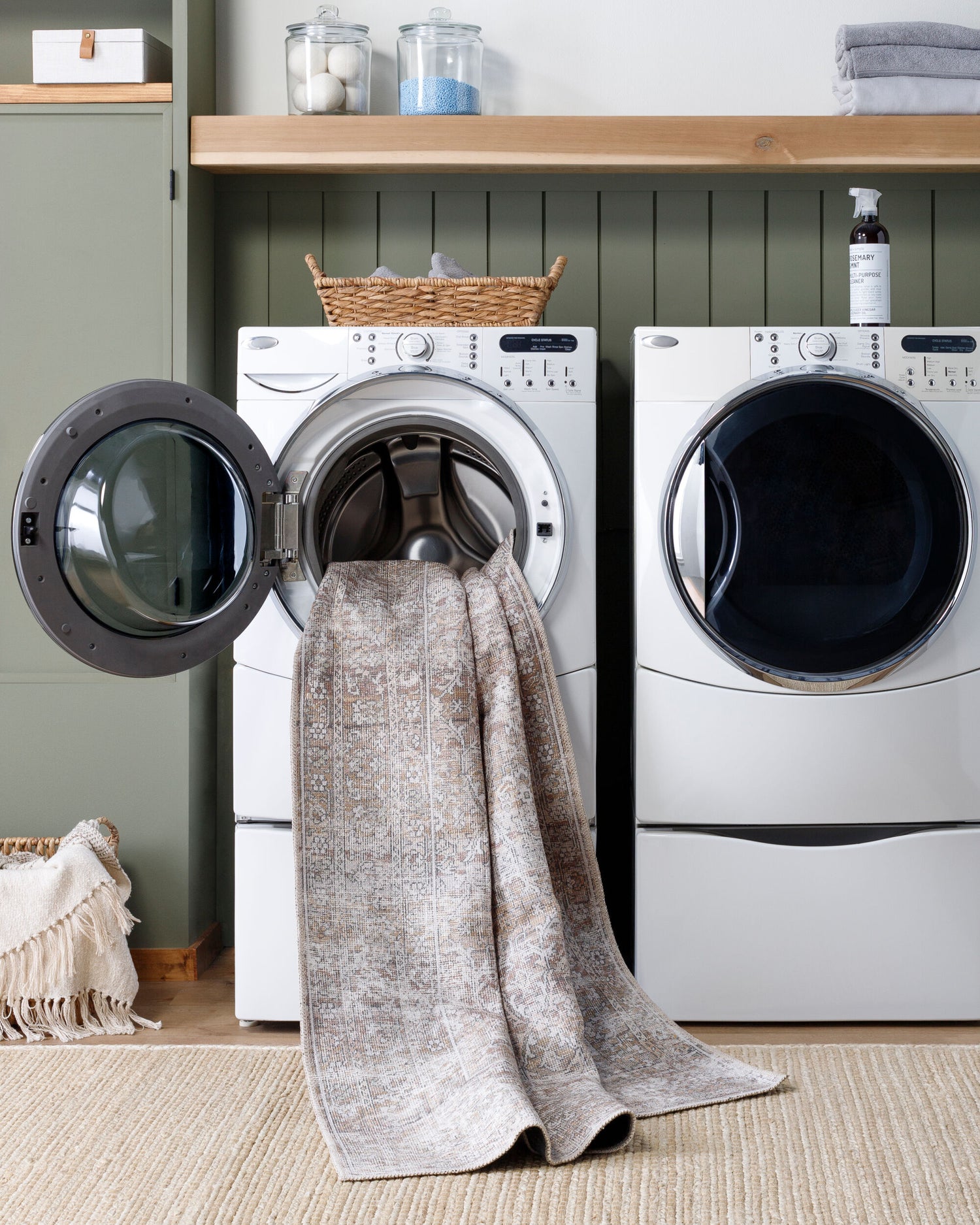 Rainier Our PNW Home x Livabliss Machine Washable Oriental Boho PNWRN2303 Rug - Love-Rugs