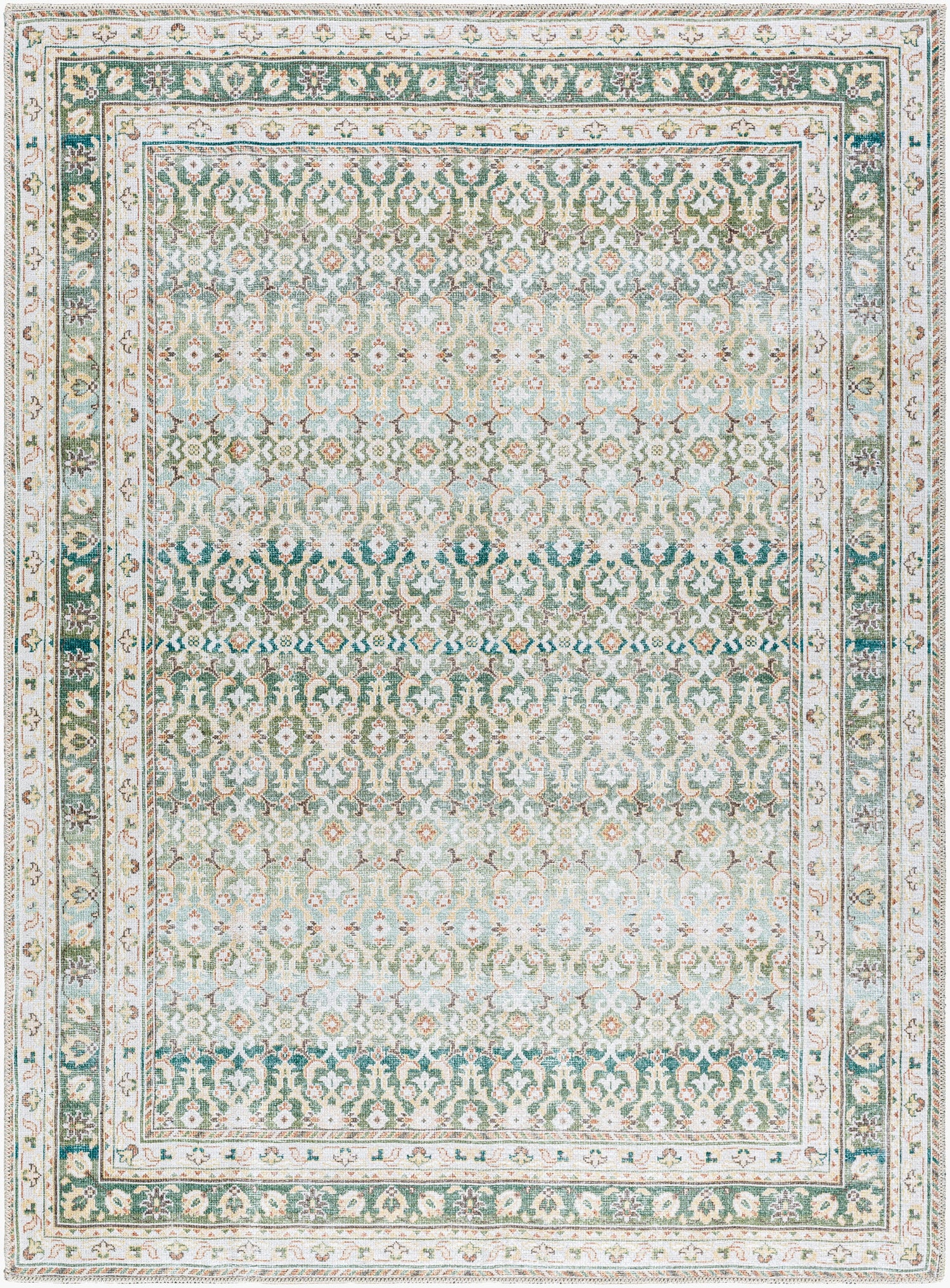 Rainier Our PNW Home x Livabliss Machine Washable Oriental Boho PNWRN2304 Rug - Love-Rugs