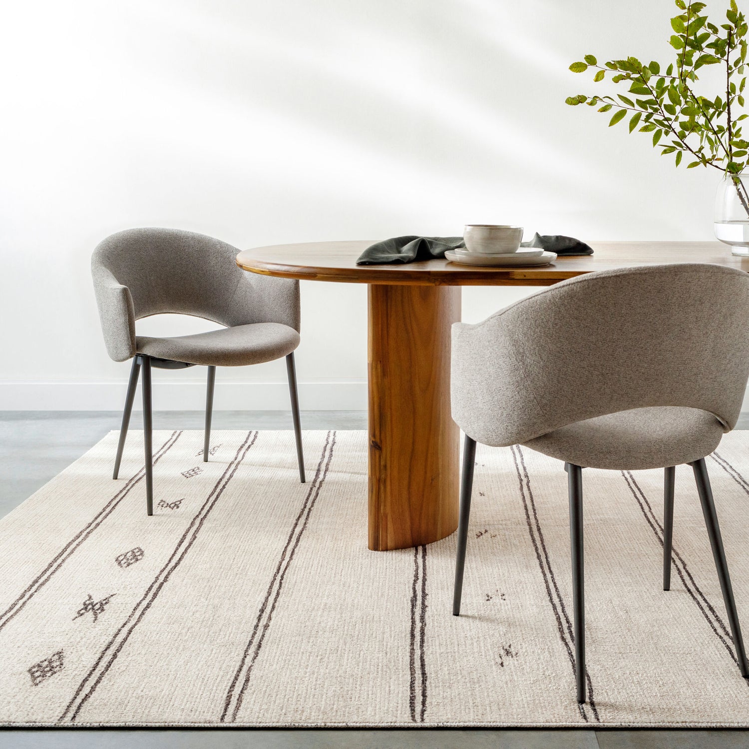 Rivi Becki Owens x Livabliss Modern Scandi Boho BORC2300 Rug - Love-Rugs