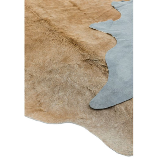 Rodeo Beige Leather Hide Rug alternate image