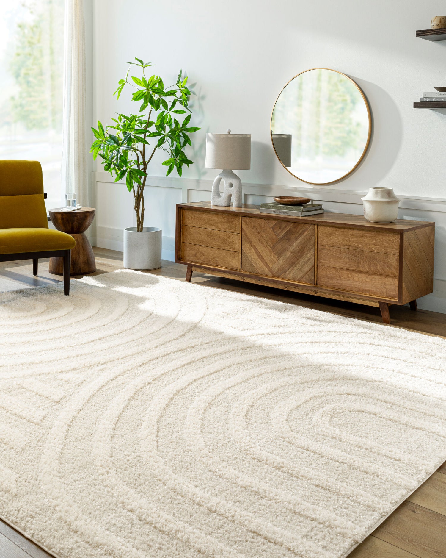 Rodos Modern Shaggy RDO2328 Rug - Love-Rugs