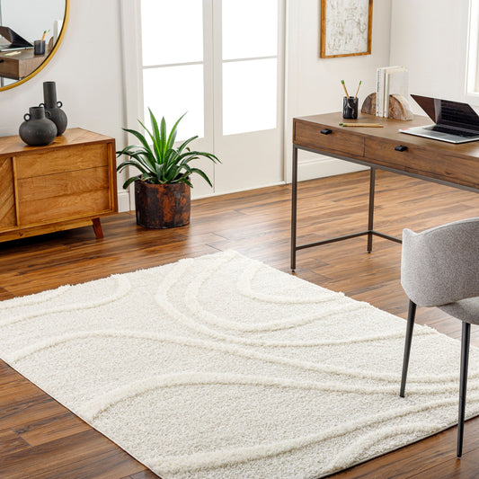 Rodos Modern Shaggy RDO2341 Rug - Love-Rugs alternate image