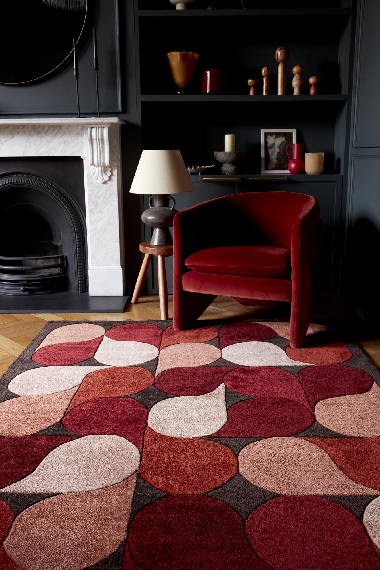 Quince Romy Rug Romy 14 Jive Red Rug – Love-Rugs