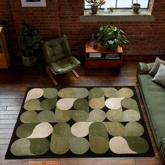 Romy 15 Jive Green Rug - Love-Rugs alternate image