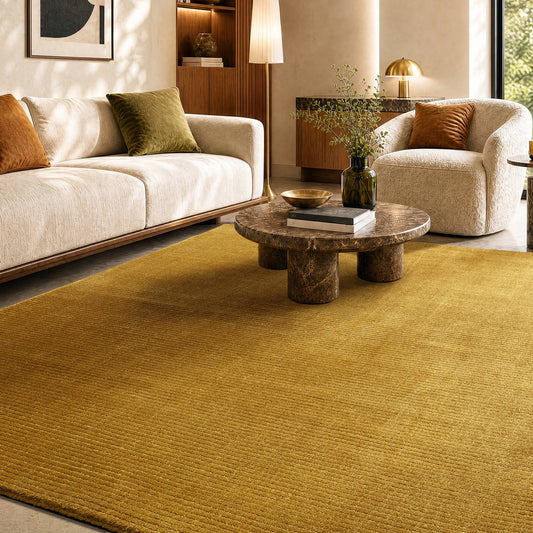 Rowan Gold Rug - Love-Rugs alternate image