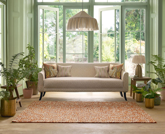 Sanderson Truffle Sandstone Outdoor 446003 Rug - Love-Rugs alternate image