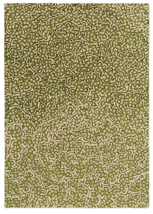 Sanderson Truffle Olive Outdoor 446007 Rug - Love-Rugs