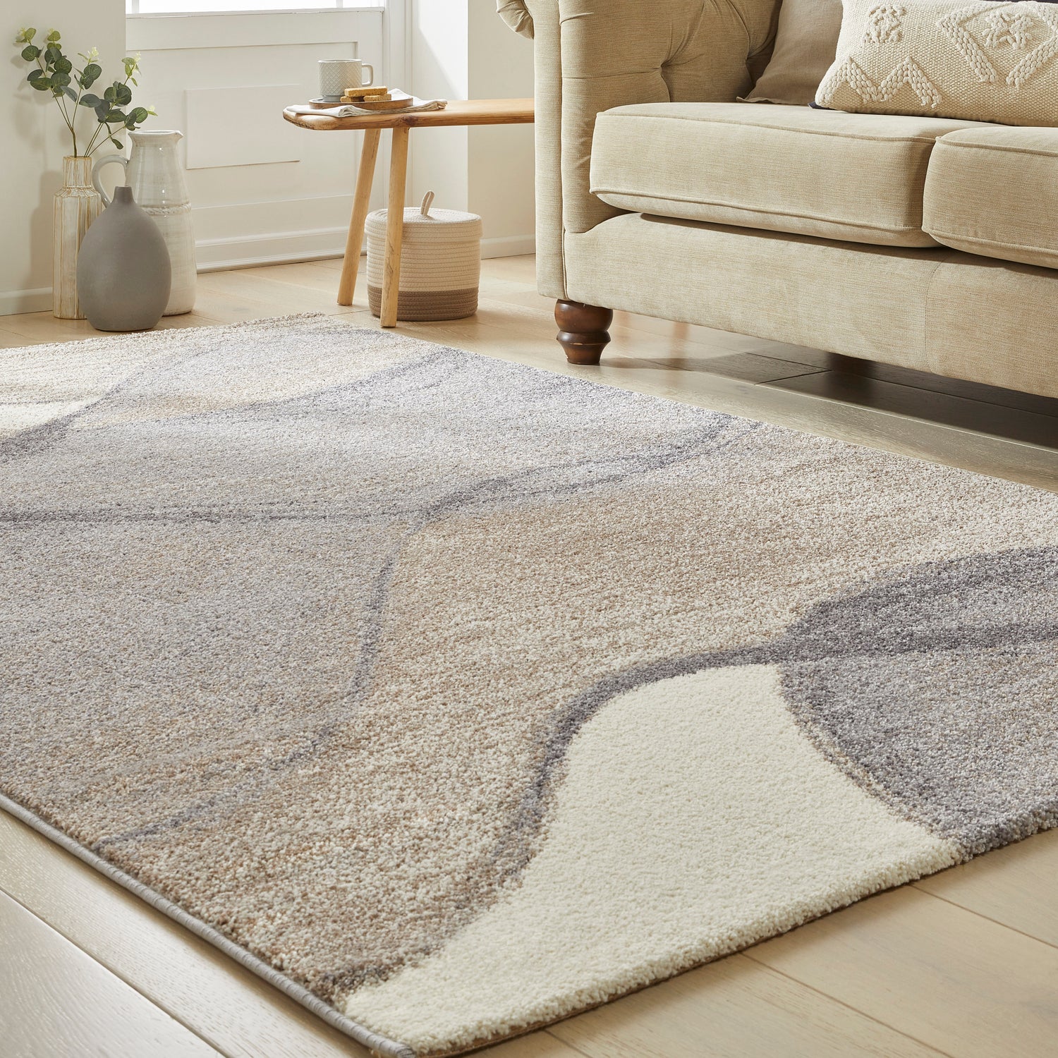 Somerset SOM103 GRYBGE Rug