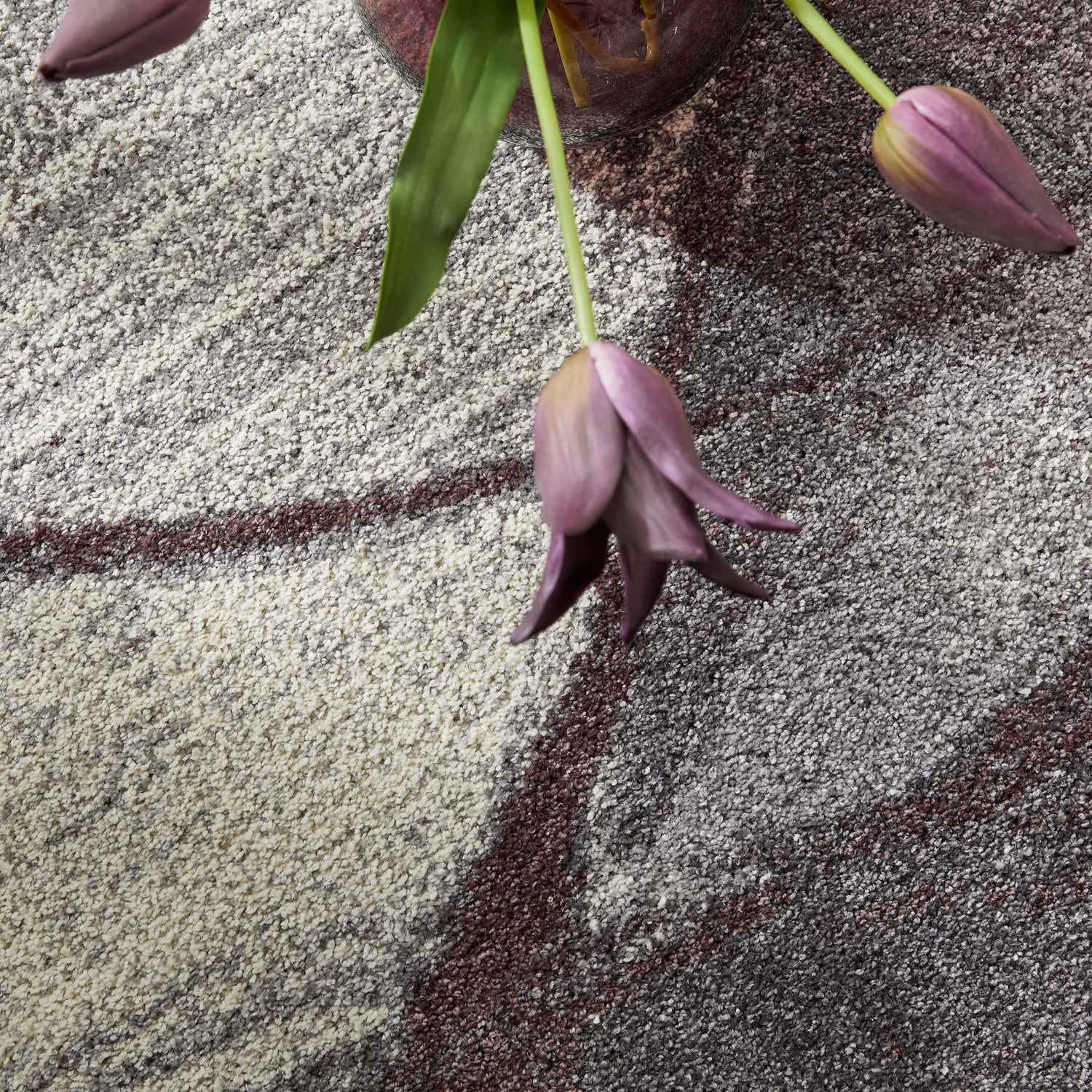 Somerset SOM103 Plum Rug