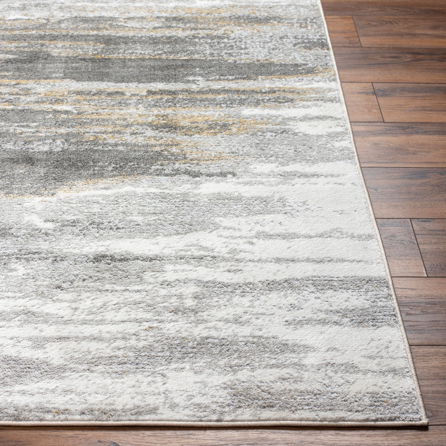 San Francisco Abstract Modern Marble Charcoal/Off-White SFO2311 Rug - Love-Rugs