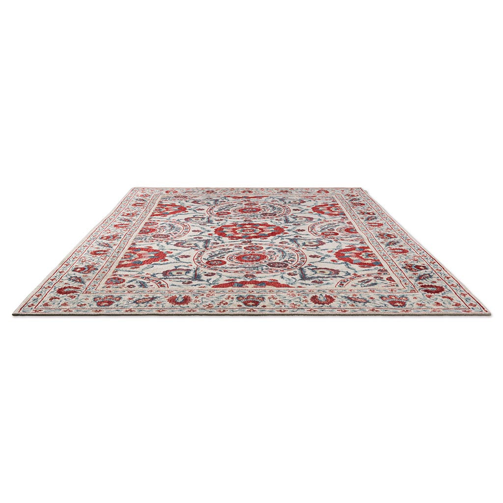 Sanderson Anthos Red/Indigo 148200 Rug - Love-Rugs