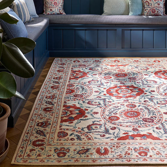 Sanderson Anthos Red/Indigo 148200 Rug - Love-Rugs alternate image