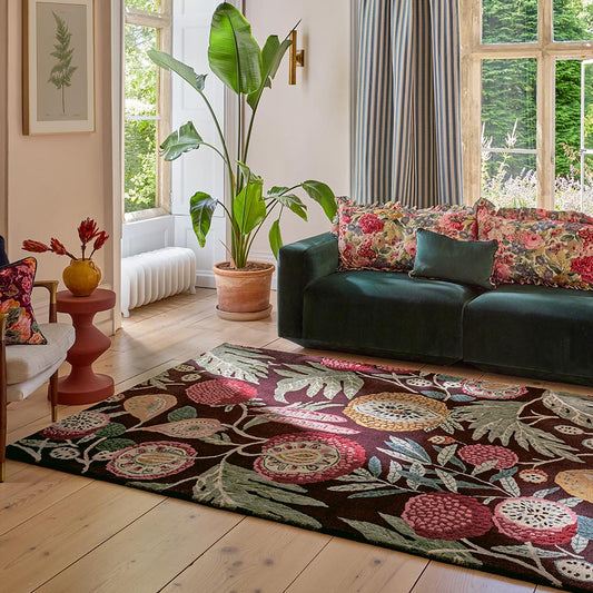 Sanderson Jackfruit Cherry/Alabaster 148705 Rug - Love-Rugs alternate image