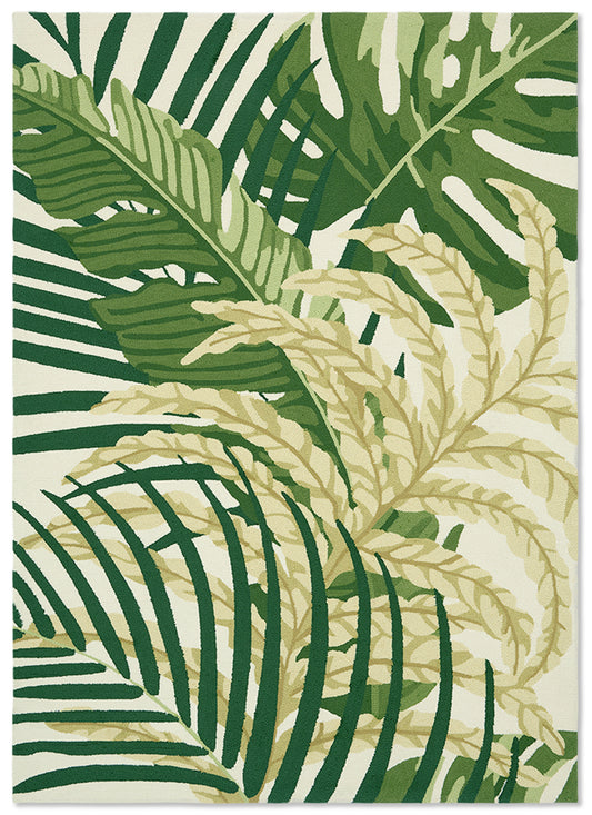 Sanderson Manila Artichoke outdoor 446407 Rug - Love-Rugs