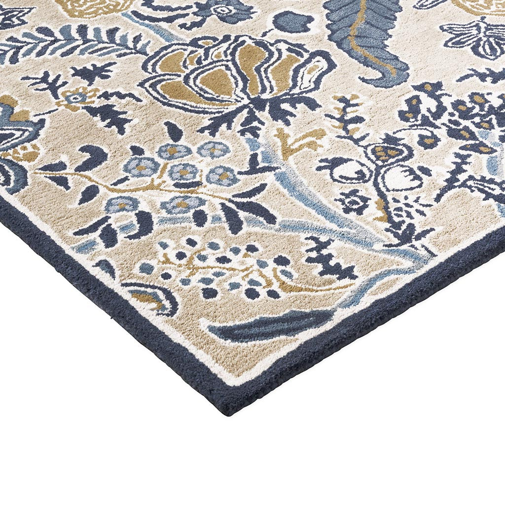 Sanderson Shalimar China Blue 148508 Rug - Love-Rugs