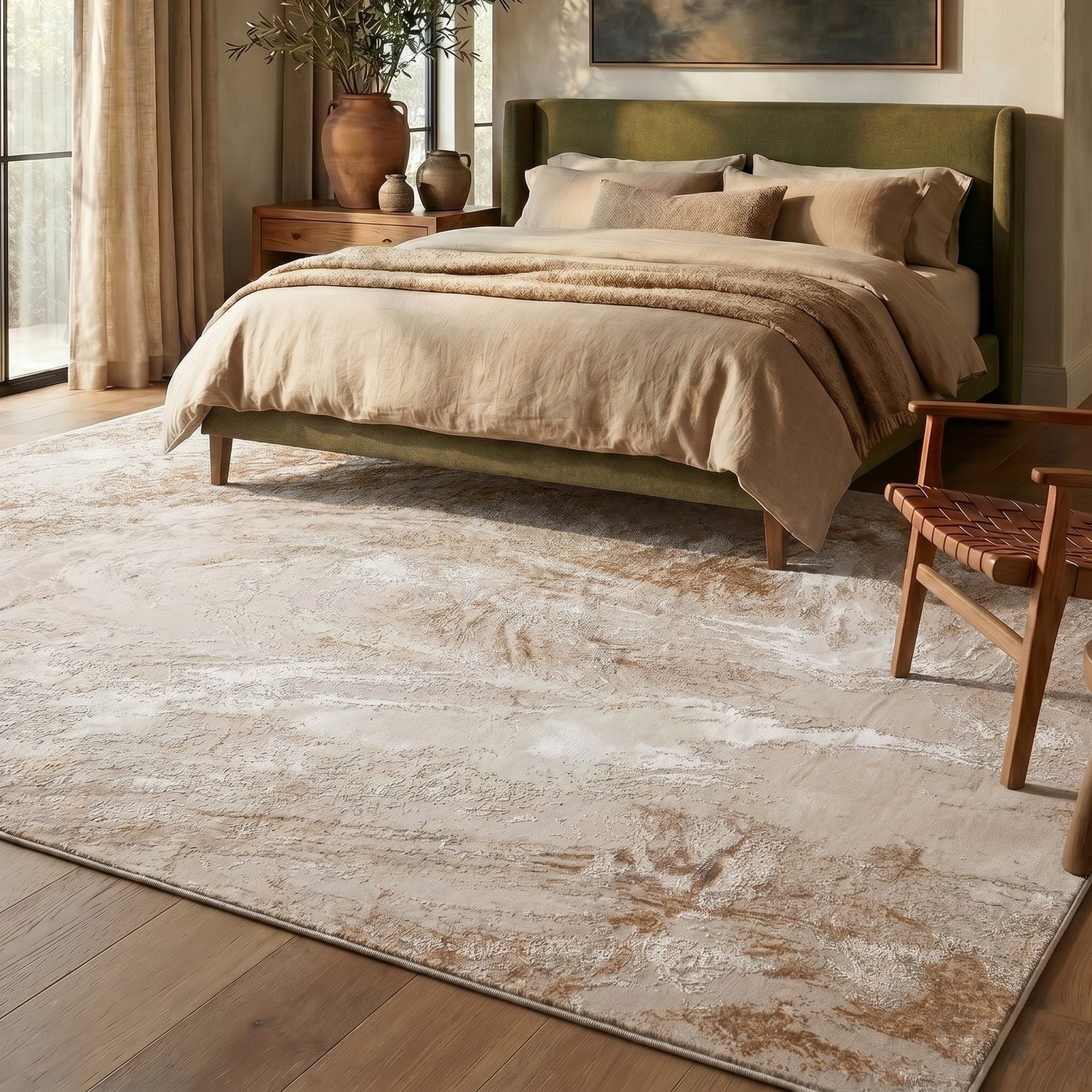 Santa Monica SMC101 Beige Rug - Love-Rugs