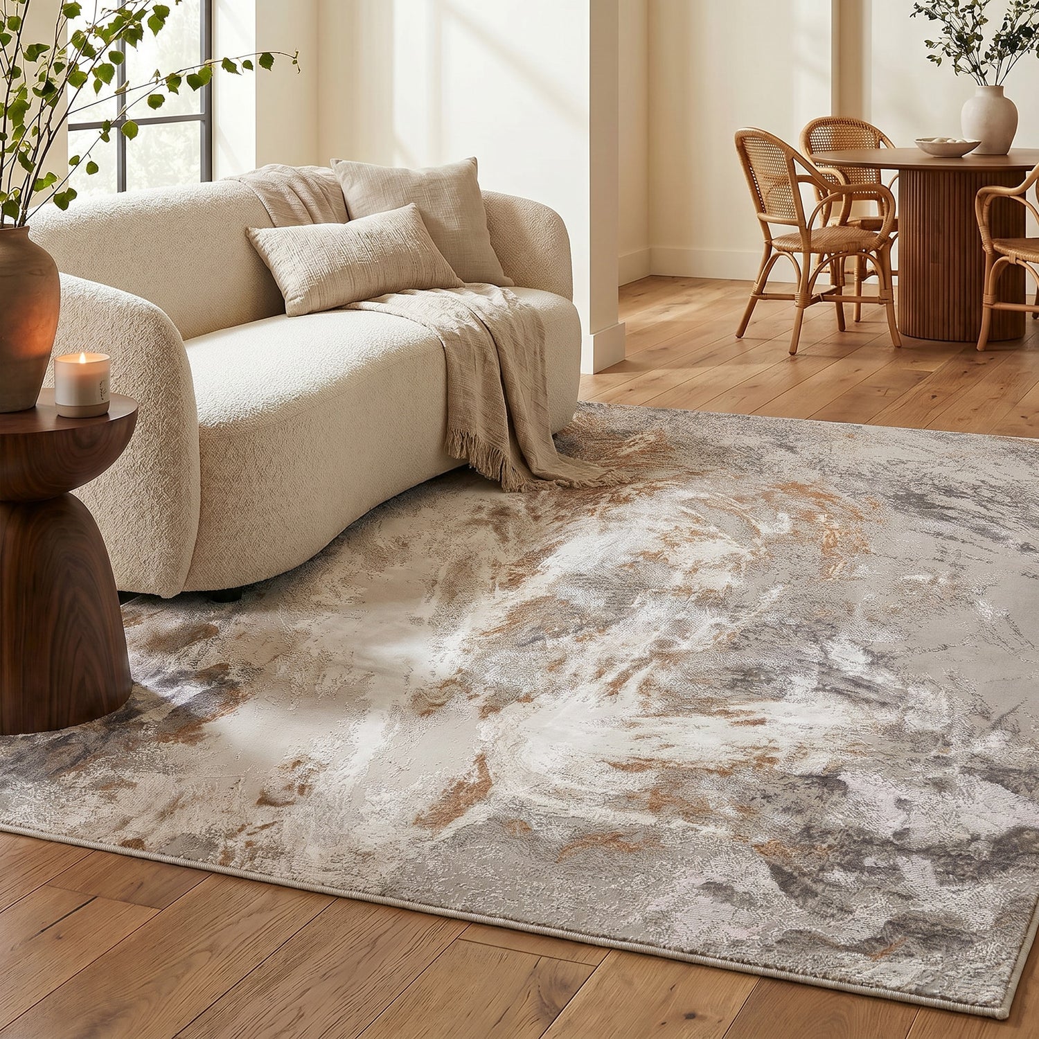 Santa Monica SMC101 GRYBGE Rug - Love-Rugs