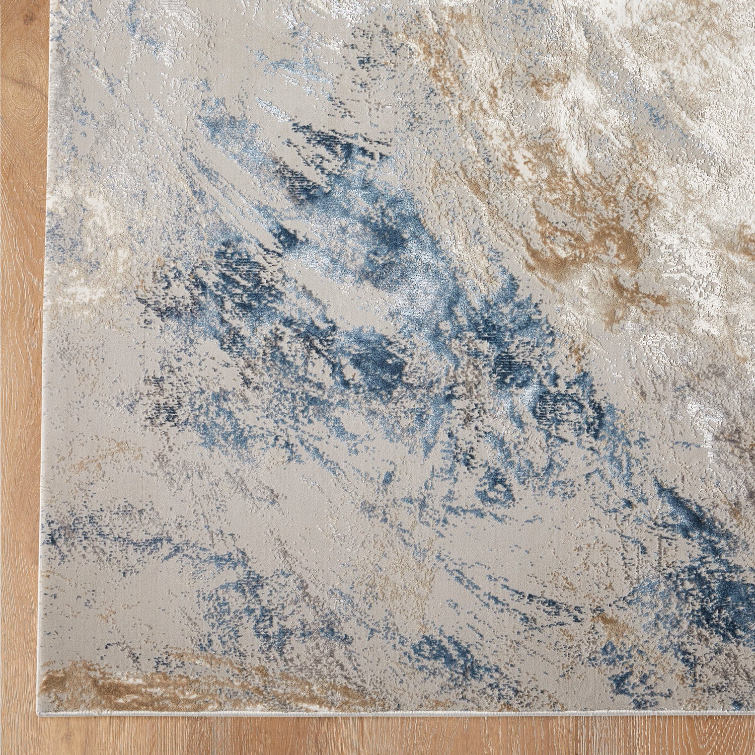 Santa Monica SMC101 GRYBLU Rug - Love-Rugs