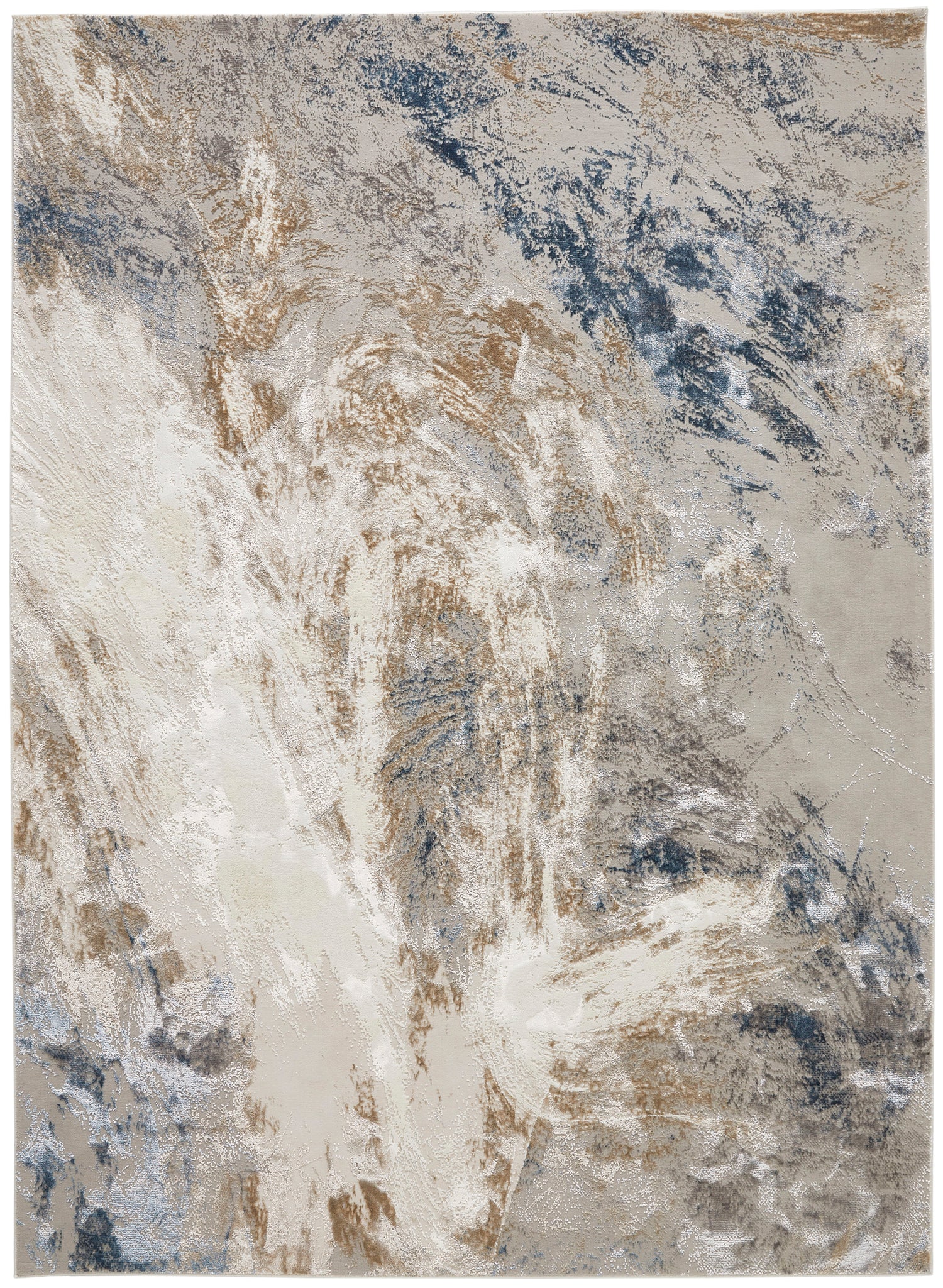 Santa Monica SMC101 GRYBLU Rug - Love-Rugs