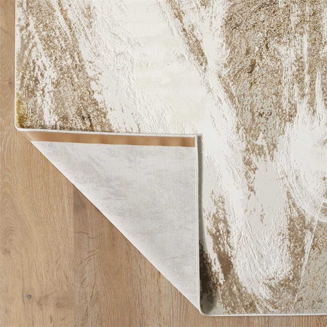 Santa Monica SMC101 GRYGLD Rug - Love-Rugs