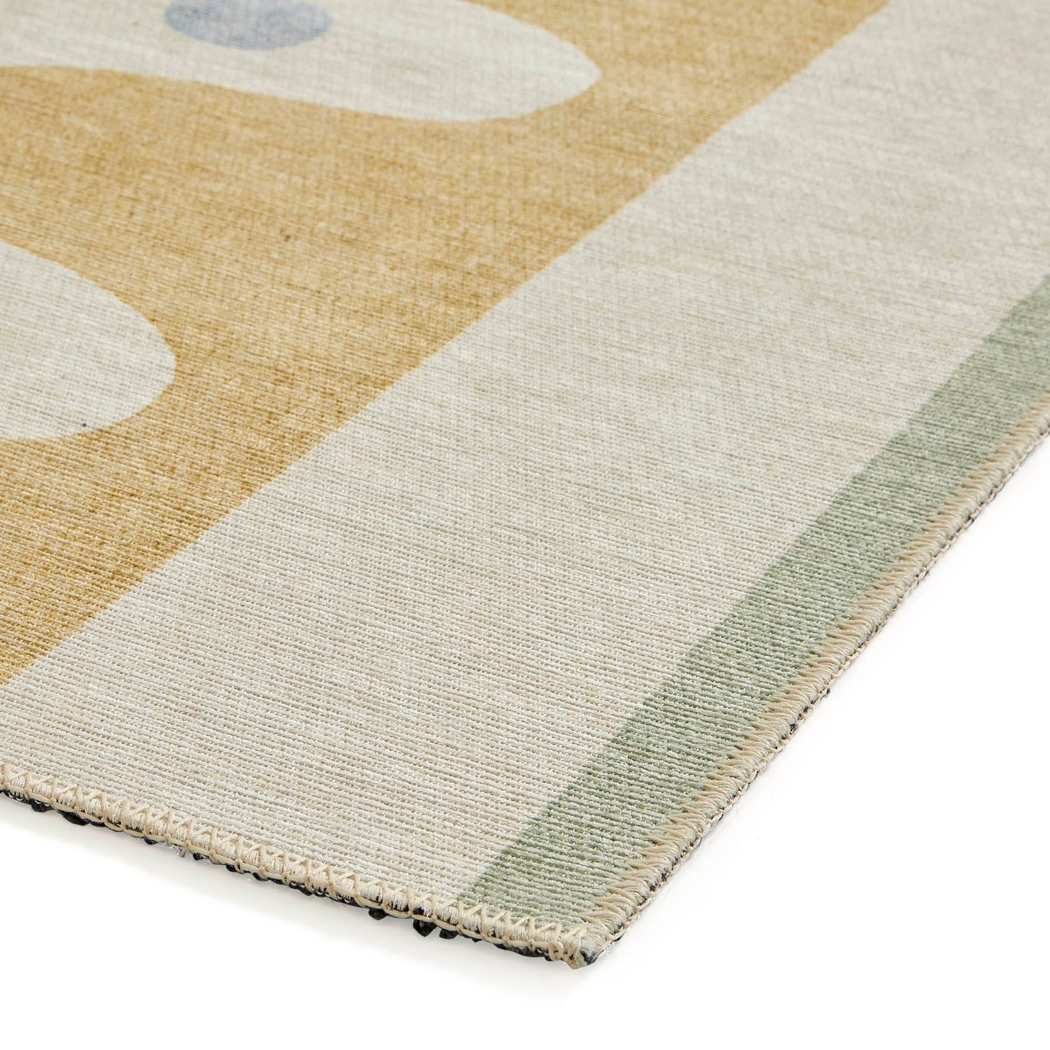 Scion Oakham Honey Washable Runner Rug