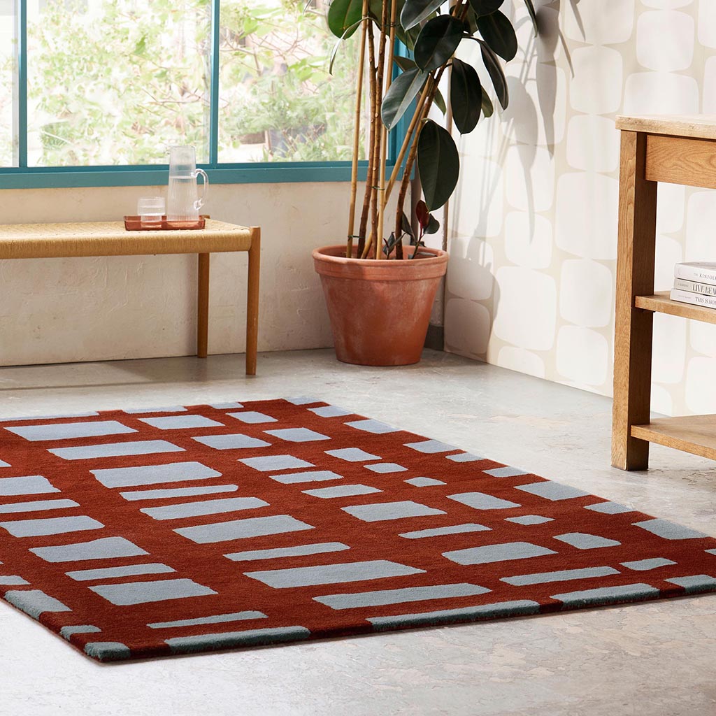 Scion Arlo Brick 124103 Rug - Love-Rugs