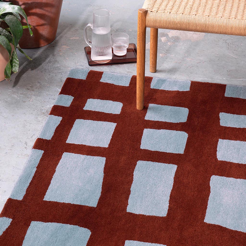 Scion Arlo Brick 124103 Rug - Love-Rugs