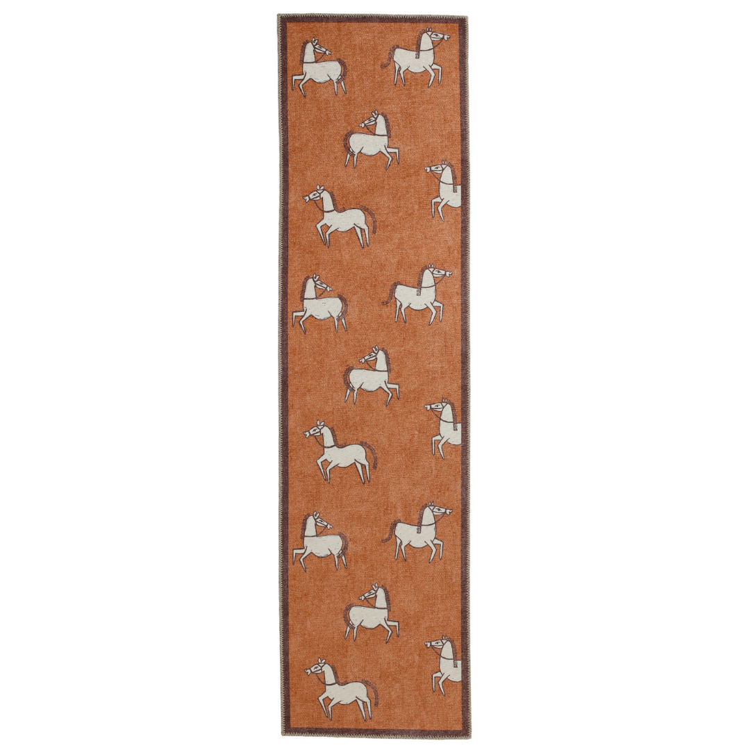 Scion Canter Spice Washable Runner Rug - Love-Rugs