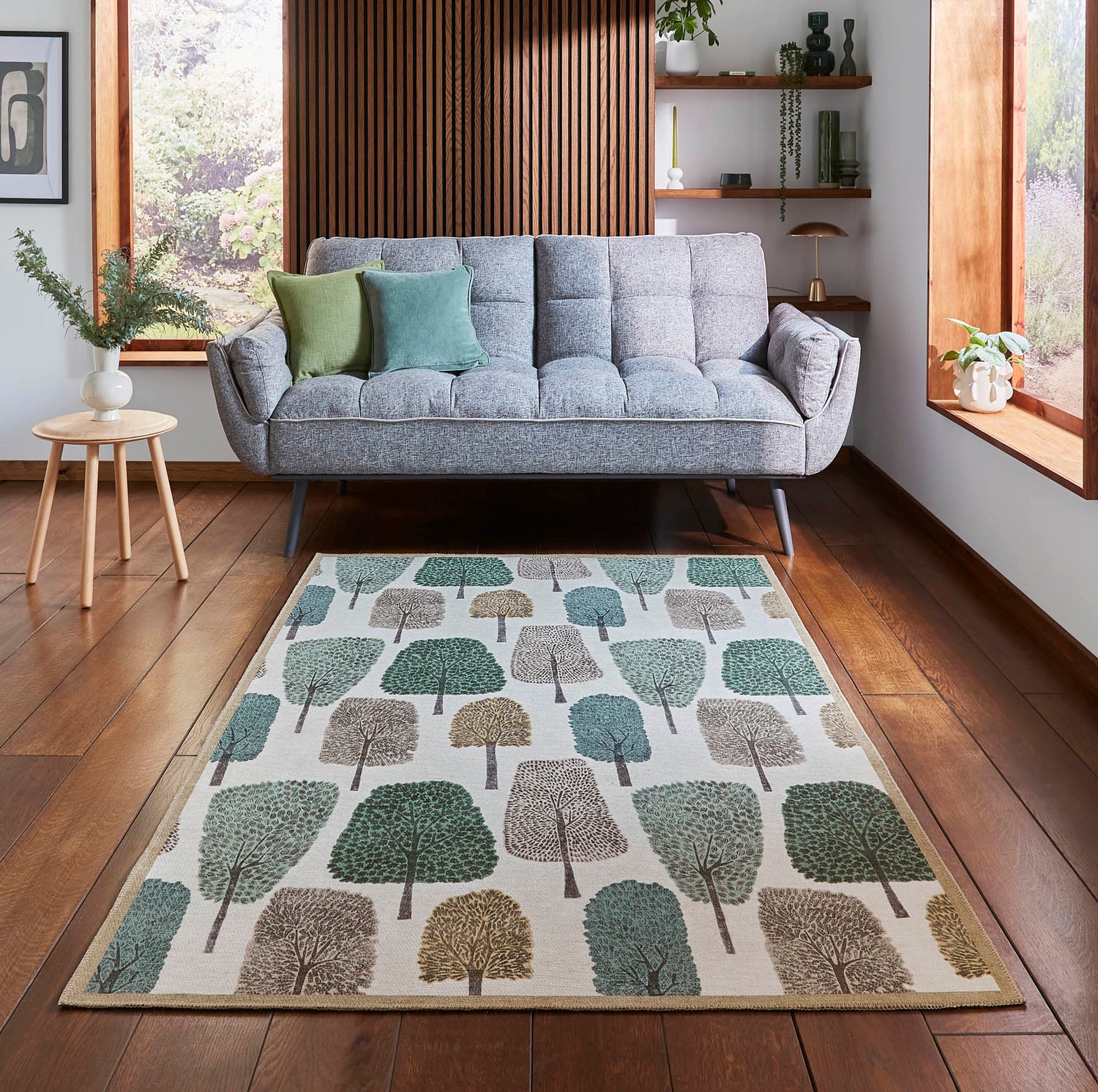 Scion Cedar Juniper Washable Rug - Love-Rugs