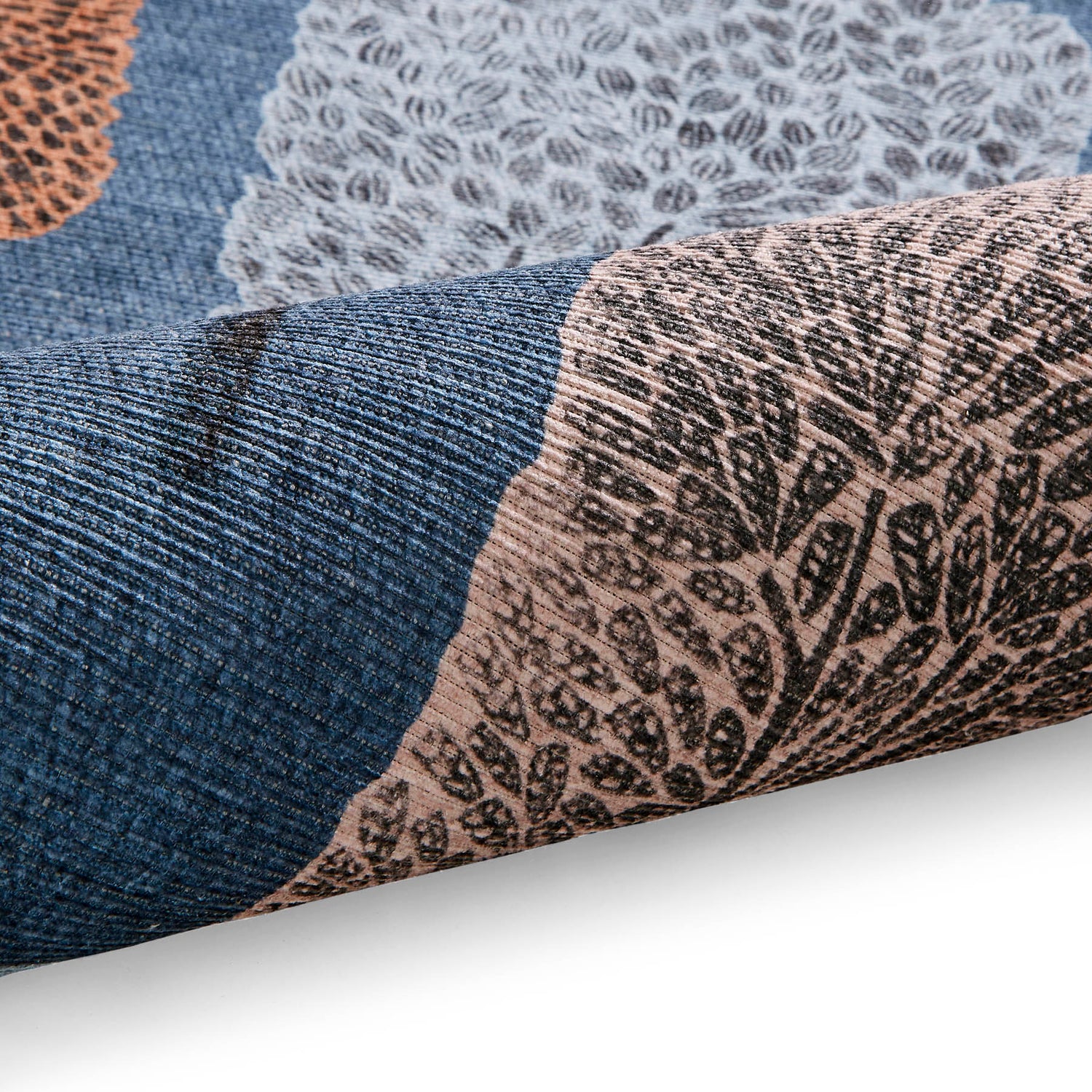 Scion Cedar Midnight Washable Rug - Love-Rugs