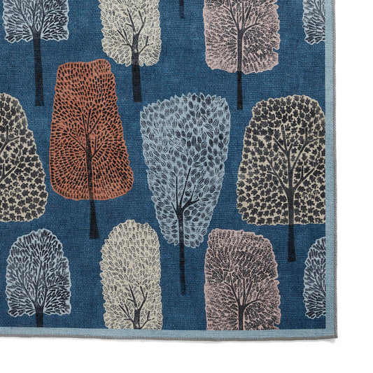 Scion Cedar Midnight Washable Runner Rug - Love-Rugs alternate image