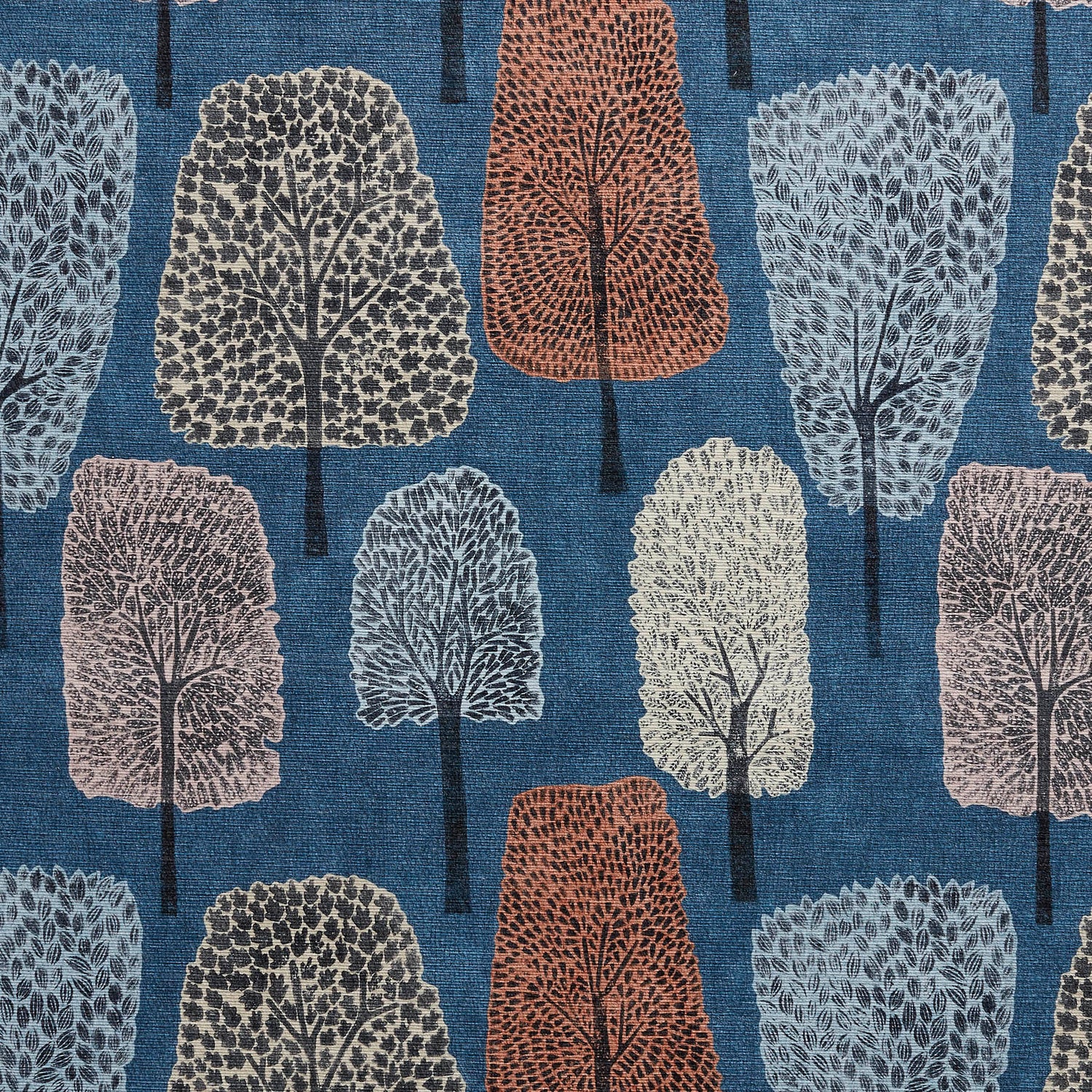 Scion Cedar Midnight Washable Runner Rug - Love-Rugs