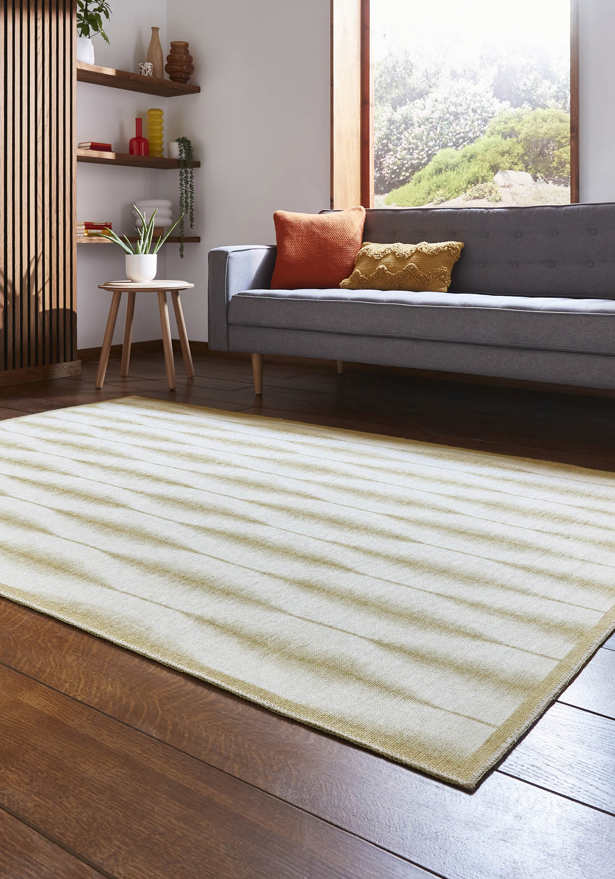 Scion Kasuri Honey Washable Rug - Love-Rugs