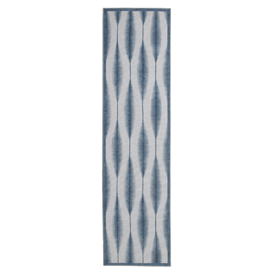 Scion Kasuri Midnight Washable Runner Rug