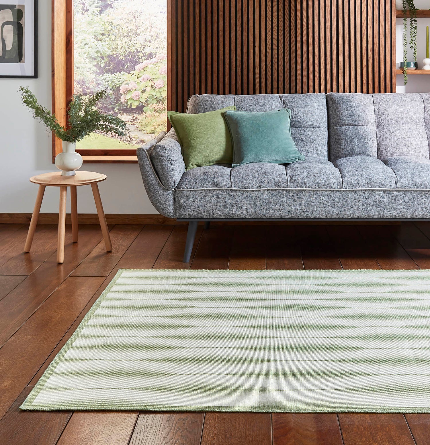 Scion Kasuri Sage Washable Rug - Love-Rugs