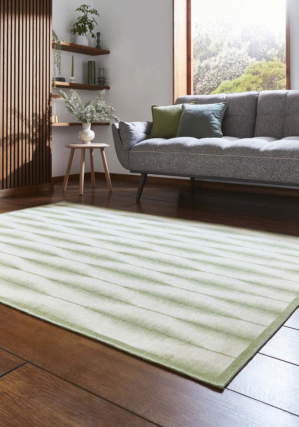 Scion Kasuri Sage Washable Rug - Love-Rugs