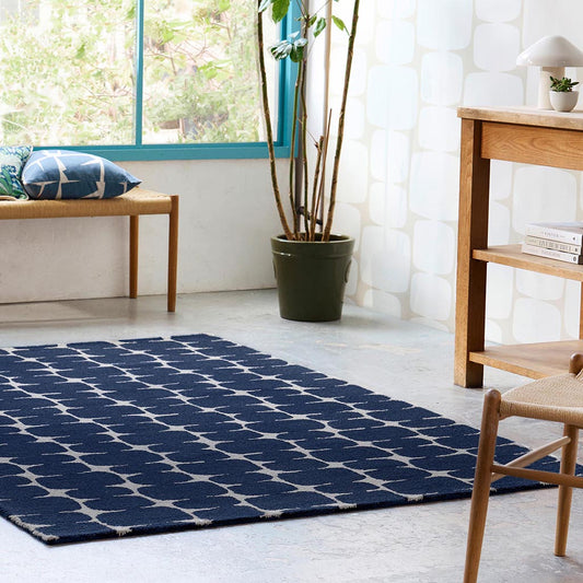 Scion Little Lohko Indigo 124208 Rug - Love-Rugs - Love-Rugs alternate image