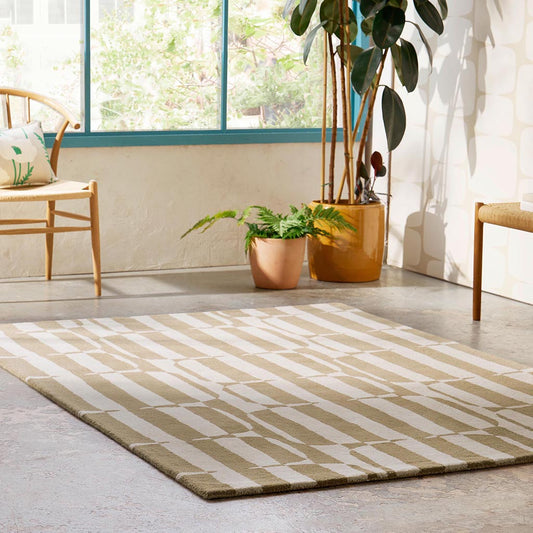 Scion Lohko Stripe Pebble 123101 Rug - Love-Rugs alternate image