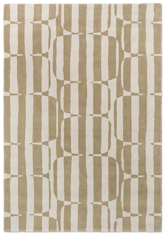 Scion Lohko Stripe Pebble 123101 Rug - Love-Rugs