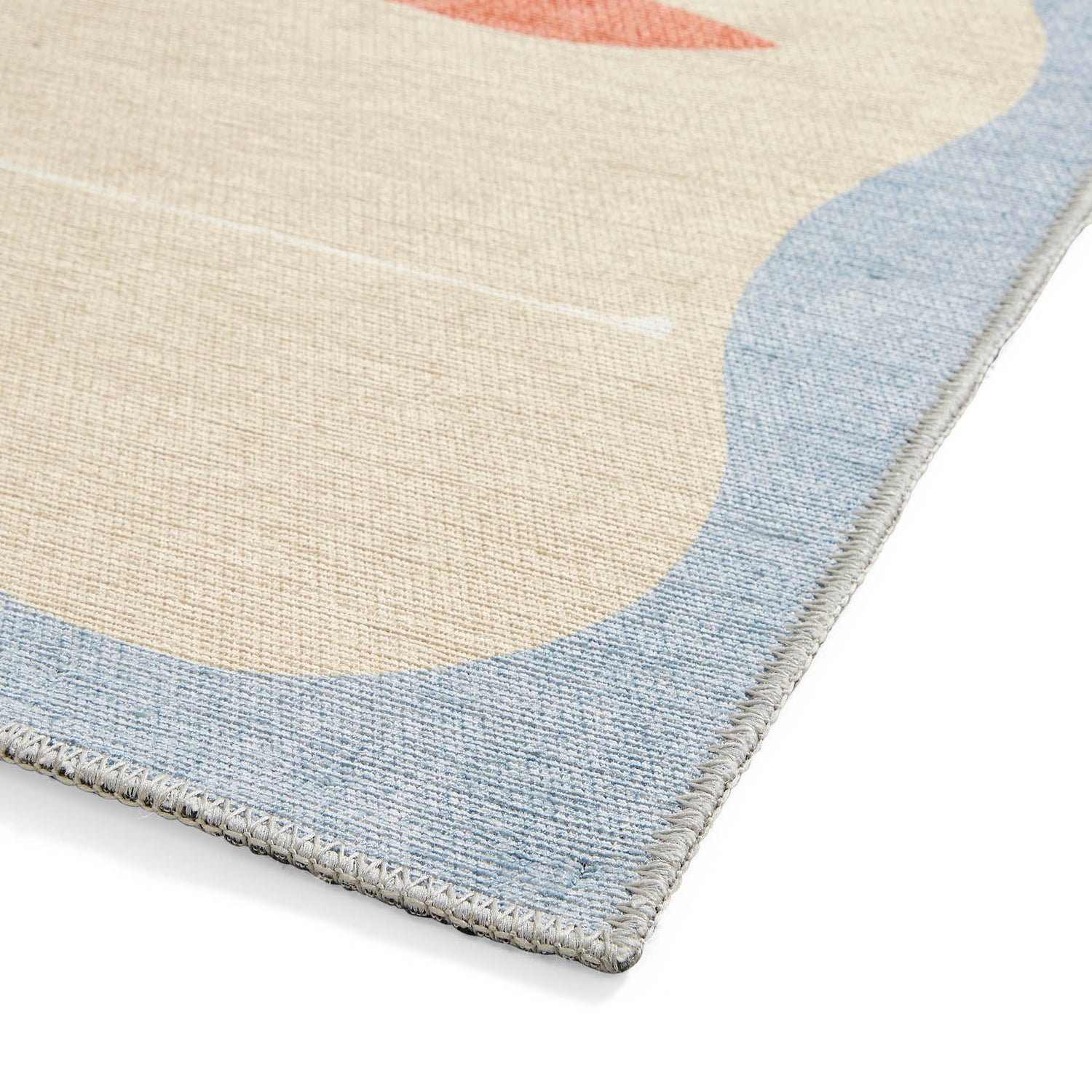 Scion Mr Fox Beige/Terra Washable Runner Rug - Love-Rugs