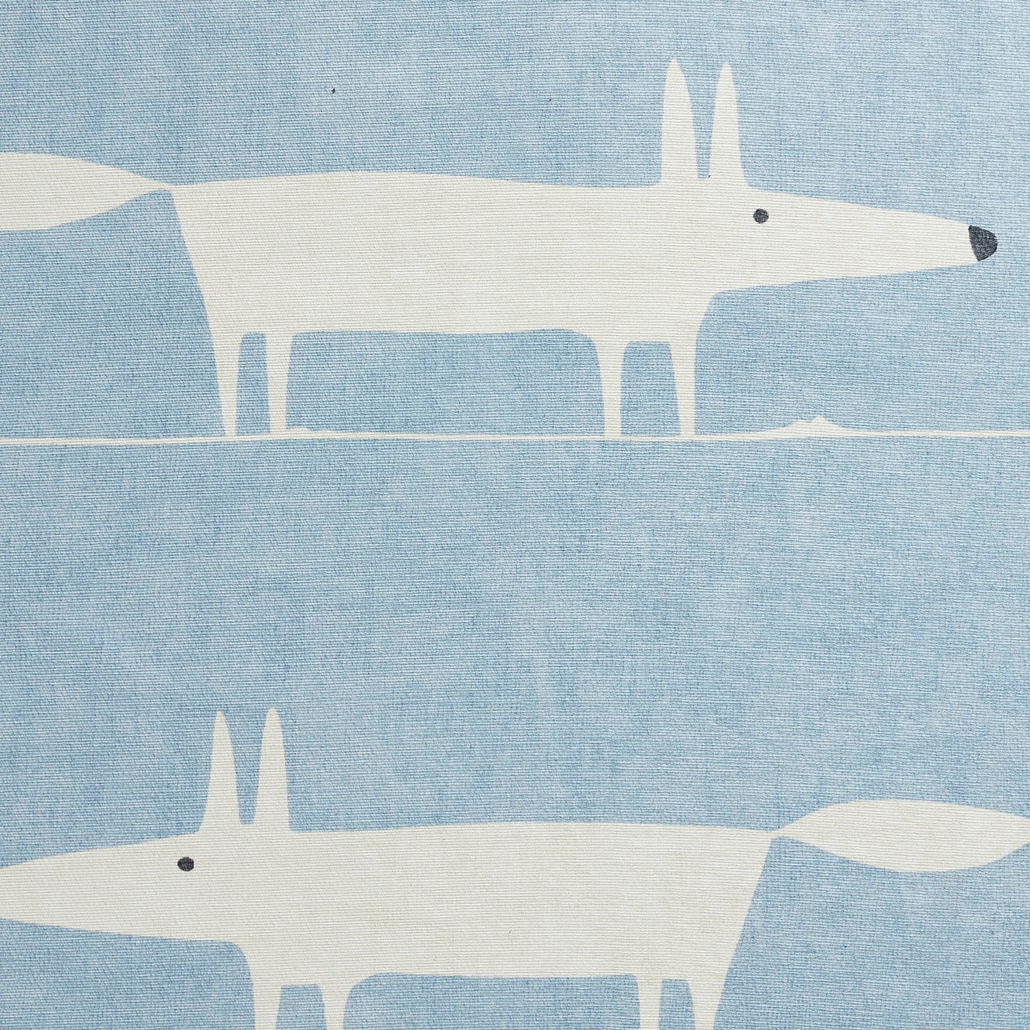 Scion Mr Fox Blue/White Washable Rug - Love-Rugs