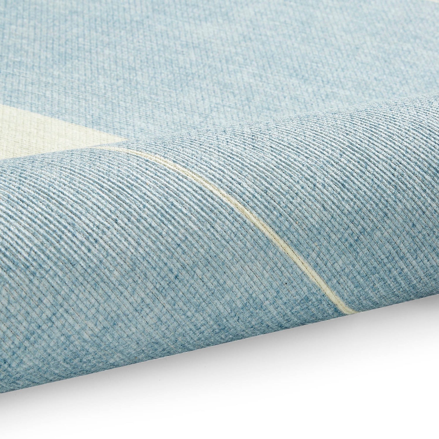 Scion Mr Fox Blue/White Washable Rug - Love-Rugs