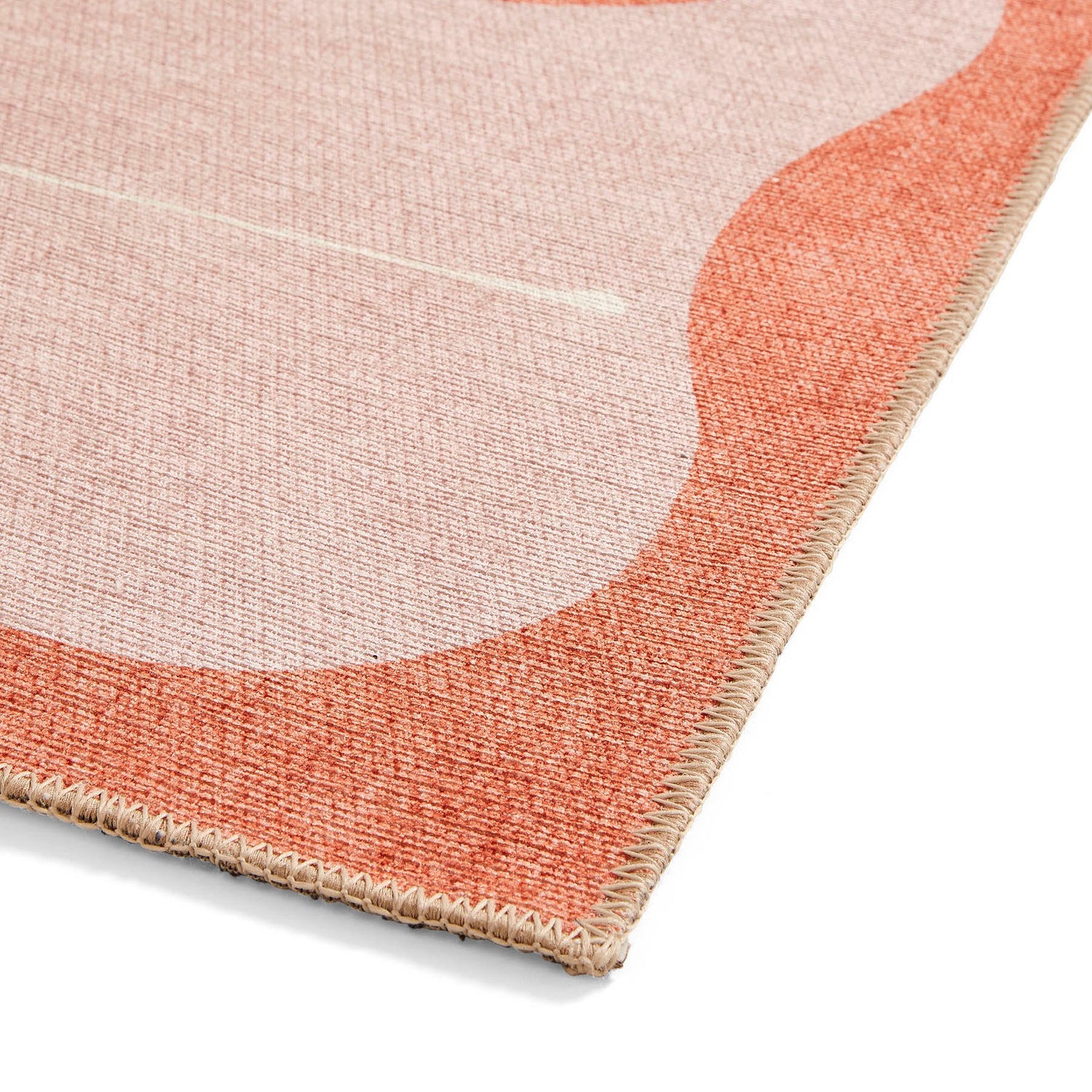 Scion Mr Fox Pink/Terra Washable Runner Rug - Love-Rugs