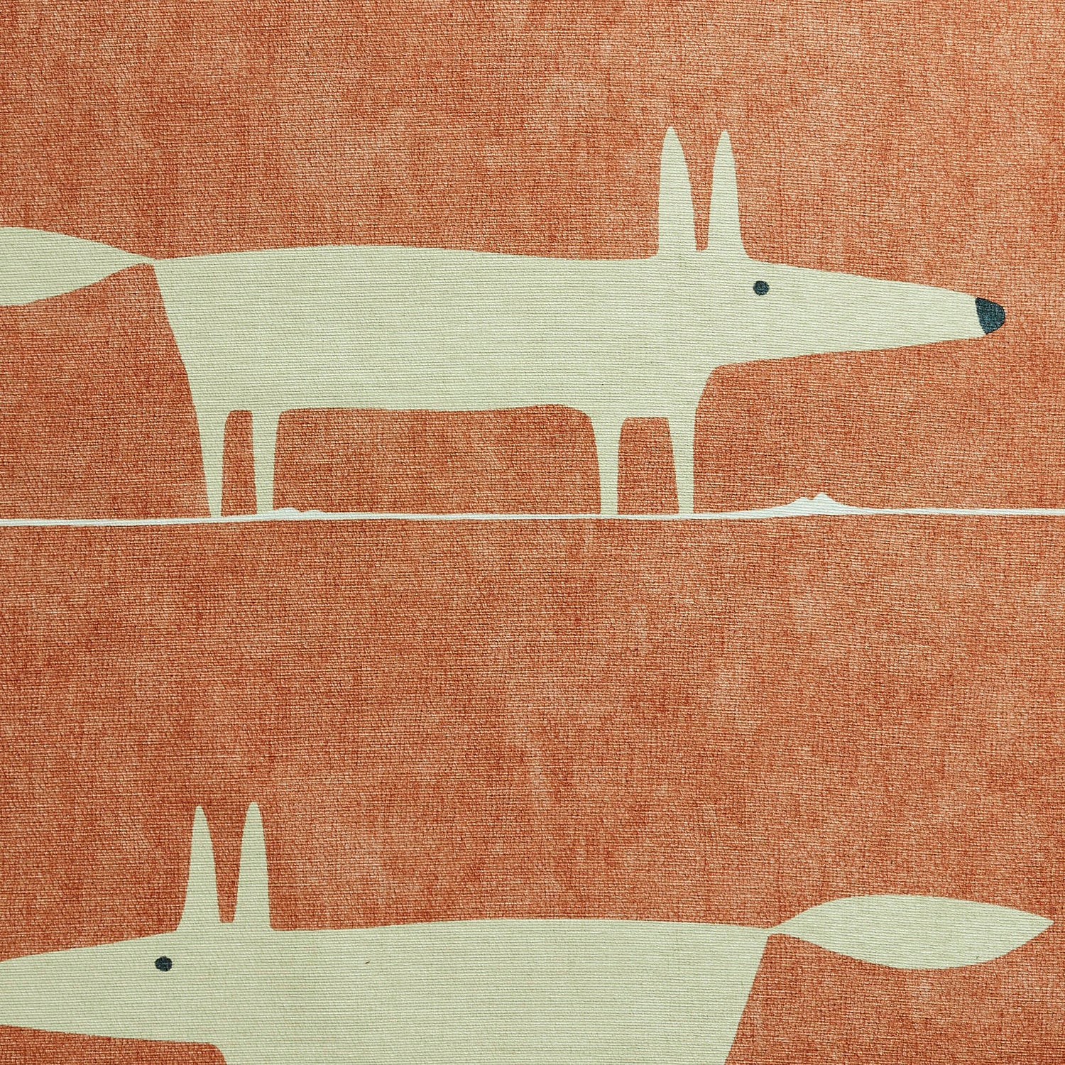 Scion Mr Fox Terra/Beige Washable Runner Rug - Love-Rugs