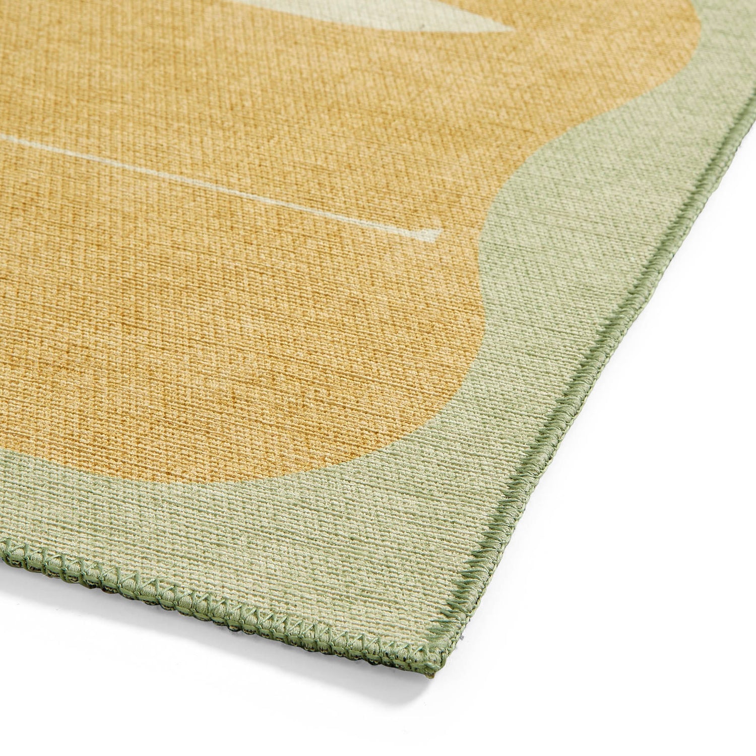 Scion Mr Fox Yellow/White Washable Runner Rug - Love-Rugs