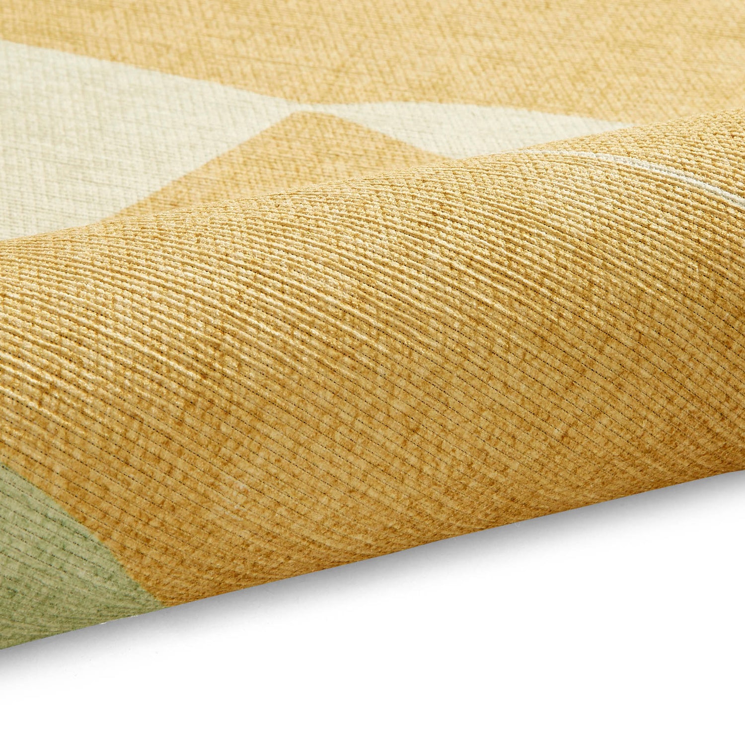 Scion Mr Fox Yellow/White Washable Runner Rug - Love-Rugs