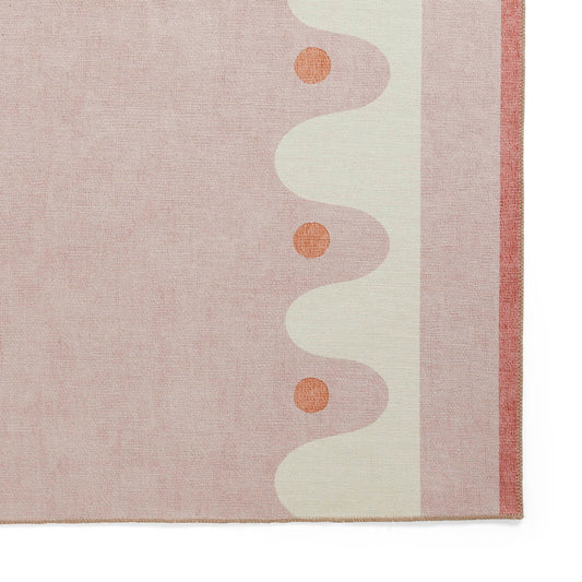 Scion Oakham Blush Washable Runner Rug - Love-Rugs alternate image