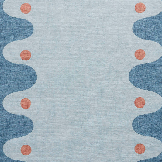 Scion Oakham Denim Washable Runner Rug