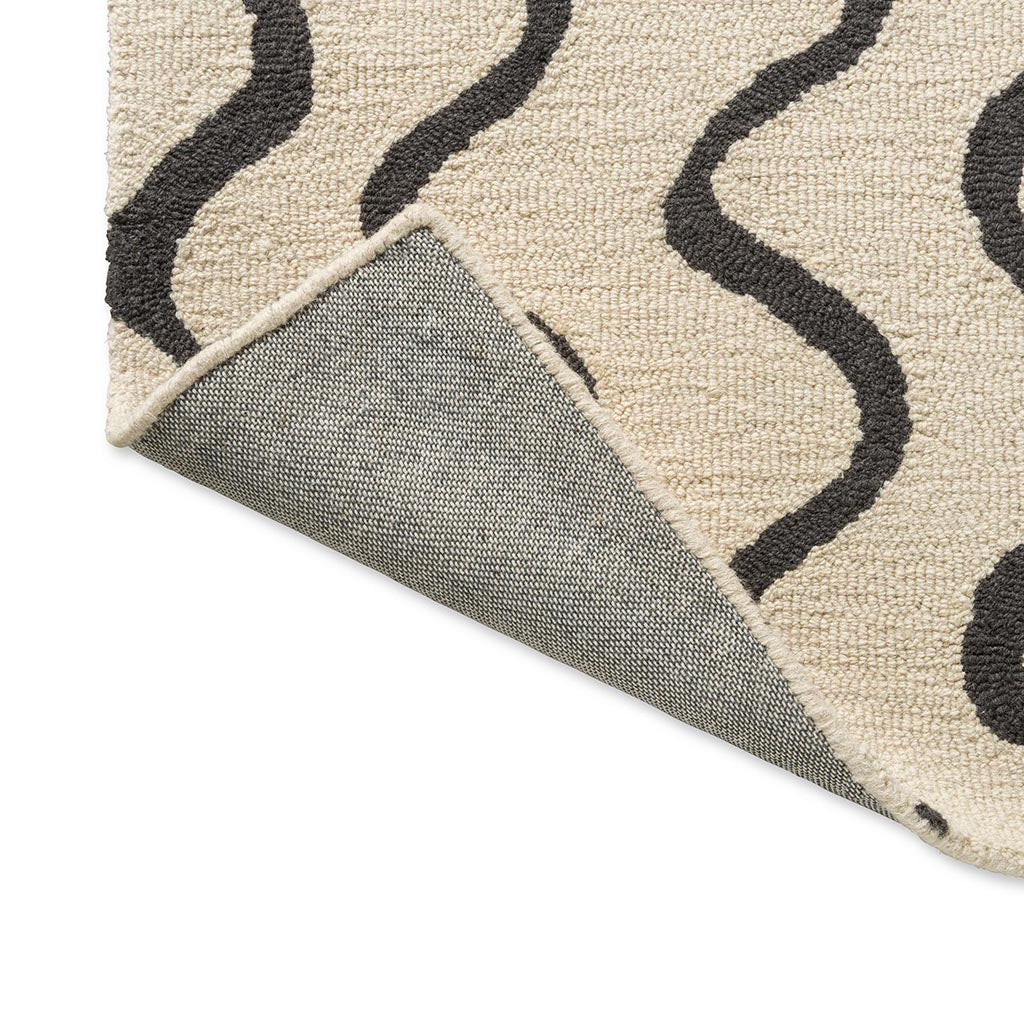 Scion Ribbon Charcoal 124305 Rug - Love-Rugs