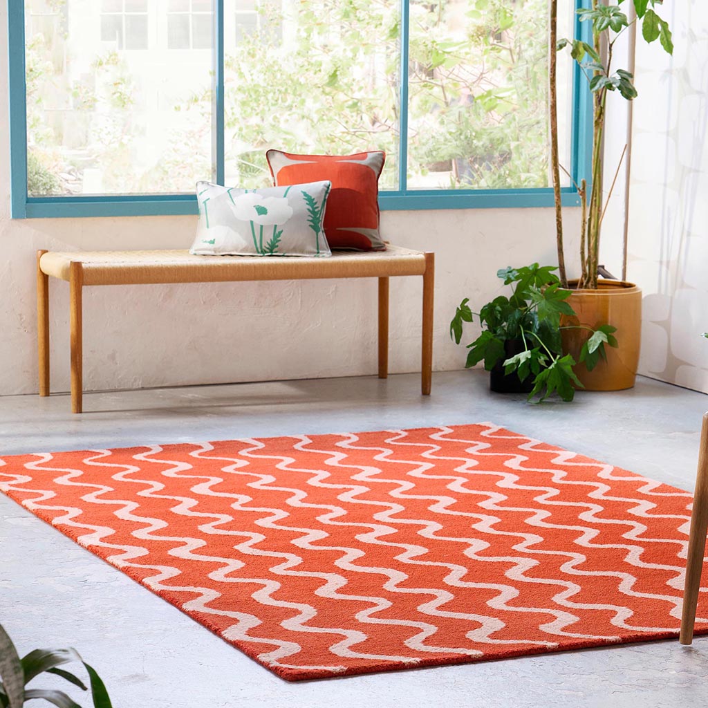 Scion Ribbon Coral 124300 Rug - Love-Rugs